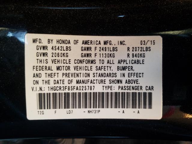 Photo 9 VIN: 1HGCR3F85FA025787 - HONDA ACCORD EXL 