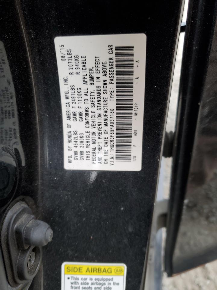 Photo 11 VIN: 1HGCR3F85FA037180 - HONDA ACCORD 