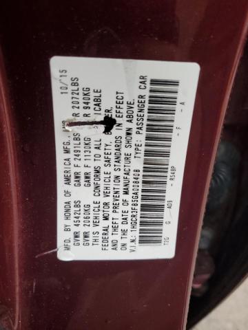 Photo 11 VIN: 1HGCR3F85GA008408 - HONDA ACCORD EXL 