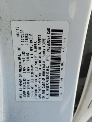 Photo 11 VIN: 1HGCR3F85GA033552 - HONDA ACCORD 