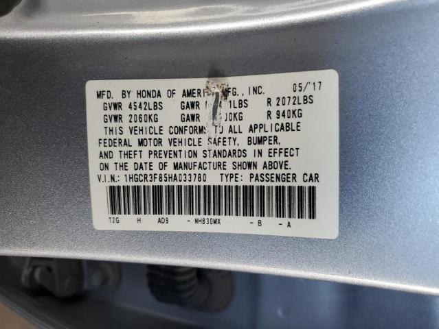 Photo 11 VIN: 1HGCR3F85HA033780 - HONDA ACCORD EXL 