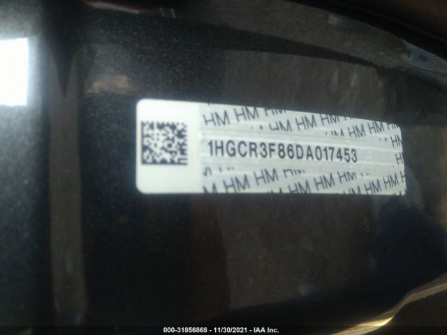 Photo 8 VIN: 1HGCR3F86DA017453 - HONDA ACCORD SDN 