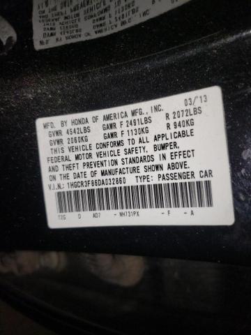 Photo 12 VIN: 1HGCR3F86DA032860 - HONDA ACCORD EXL 