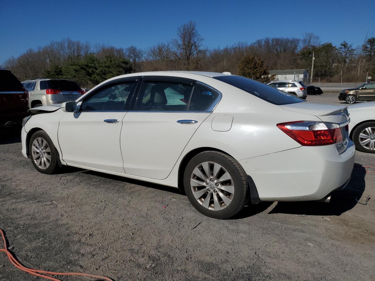 Photo 1 VIN: 1HGCR3F86EA000802 - HONDA ACCORD 