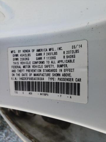 Photo 9 VIN: 1HGCR3F86EA036084 - HONDA ACCORD EXL 