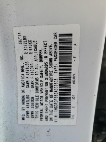 Photo 11 VIN: 1HGCR3F86EA039535 - HONDA ACCORD EXL 