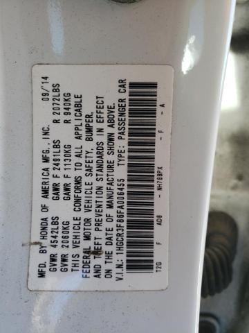 Photo 11 VIN: 1HGCR3F86FA006455 - HONDA ACCORD 