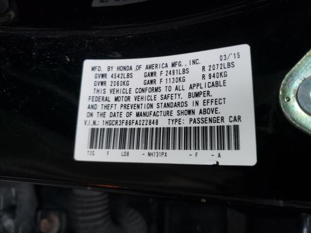 Photo 9 VIN: 1HGCR3F86FA022848 - HONDA ACCORD EXL 