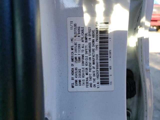 Photo 11 VIN: 1HGCR3F86GA013438 - HONDA ACCORD EXL 