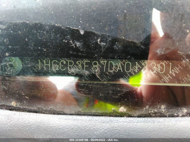 Photo 8 VIN: 1HGCR3F87DA013301 - HONDA ACCORD SDN 