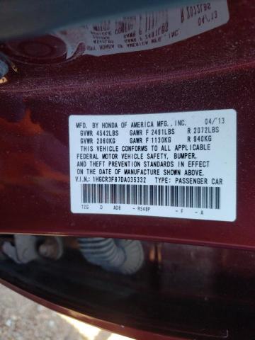 Photo 9 VIN: 1HGCR3F87DA035332 - HONDA ACCORD EXL 