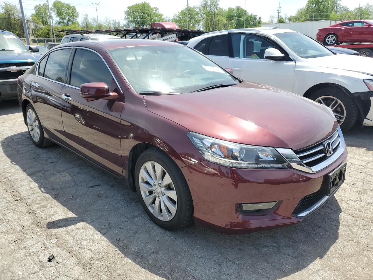 Photo 3 VIN: 1HGCR3F87EA016474 - HONDA ACCORD 