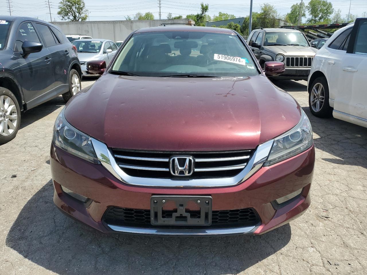 Photo 4 VIN: 1HGCR3F87EA016474 - HONDA ACCORD 