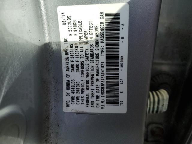 Photo 11 VIN: 1HGCR3F87EA041021 - HONDA ACCORD 