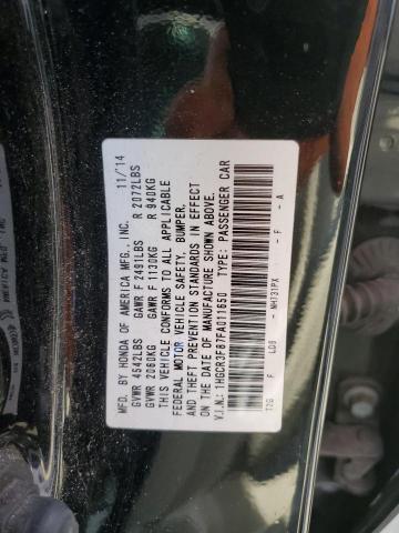 Photo 9 VIN: 1HGCR3F87FA011650 - HONDA ACCORD EXL 