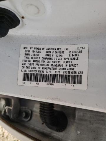 Photo 9 VIN: 1HGCR3F87FA012376 - HONDA ACCORD EXL 