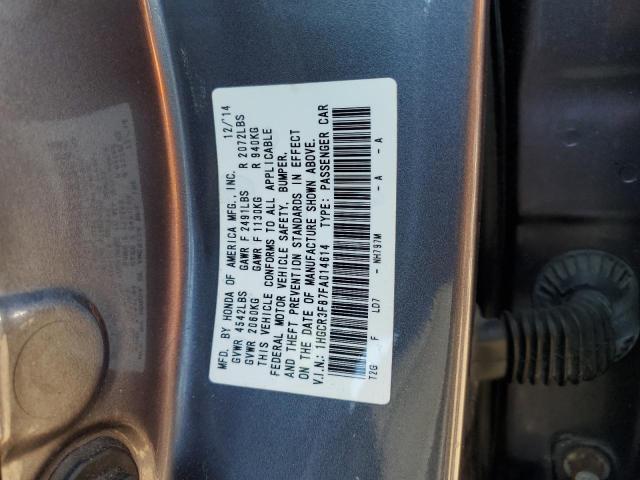 Photo 9 VIN: 1HGCR3F87FA014614 - HONDA ACCORD EXL 