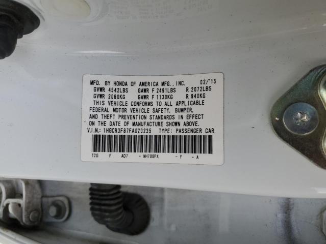 Photo 12 VIN: 1HGCR3F87FA020235 - HONDA ACCORD EXL 