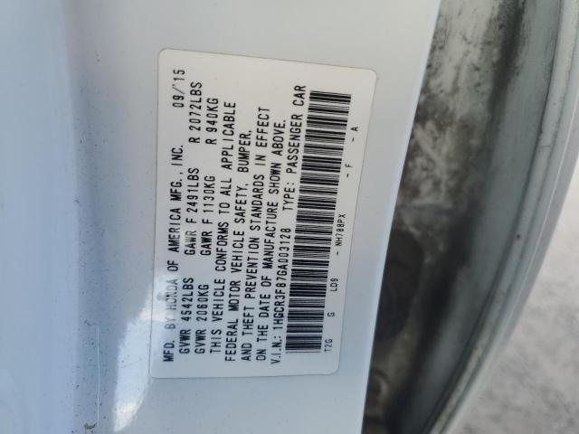 Photo 11 VIN: 1HGCR3F87GA003128 - HONDA ACCORD EXL 