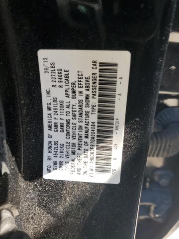 Photo 11 VIN: 1HGCR3F87GA004084 - HONDA ACCORD EXL 