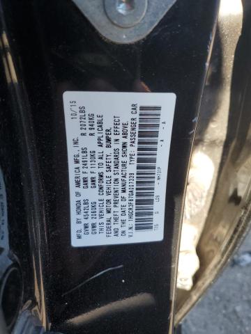 Photo 12 VIN: 1HGCR3F87GA007339 - HONDA ACCORD EXL 