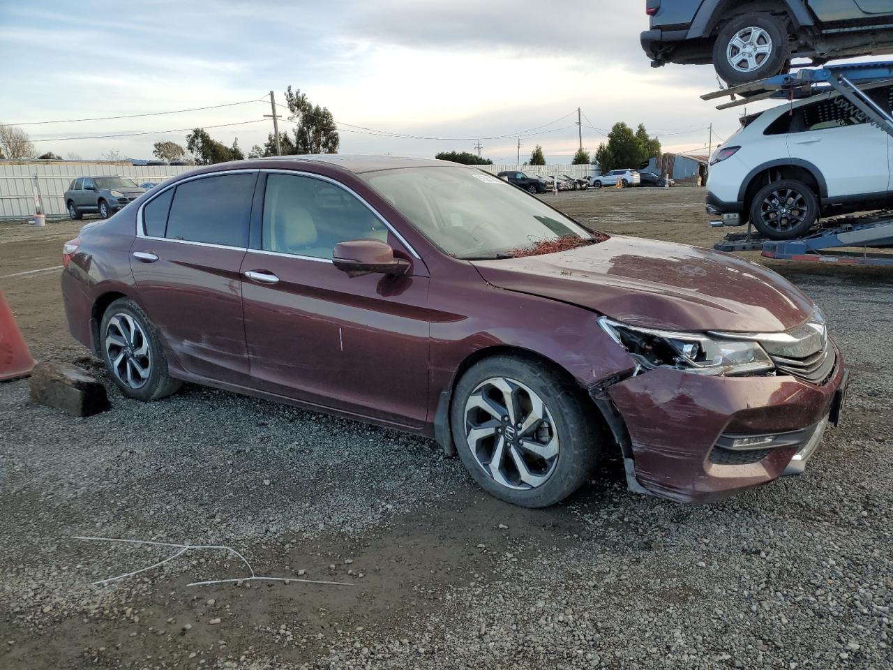 Photo 3 VIN: 1HGCR3F87GA022925 - HONDA ACCORD 