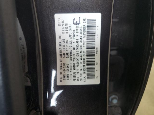 Photo 11 VIN: 1HGCR3F87HA010601 - HONDA ACCORD EXL 