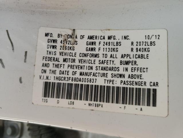 Photo 11 VIN: 1HGCR3F88DA005837 - HONDA ACCORD EXL 