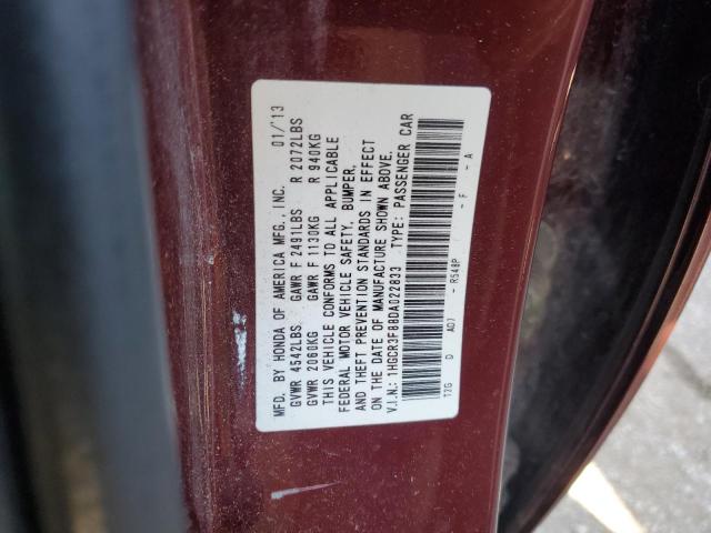 Photo 11 VIN: 1HGCR3F88DA022833 - HONDA ACCORD 