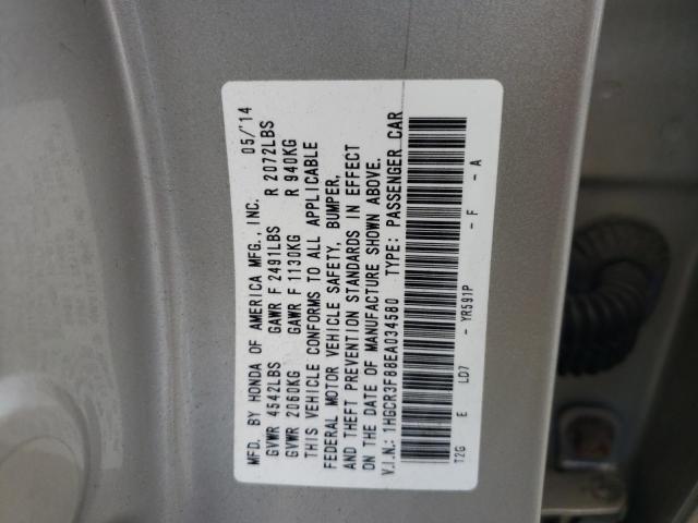 Photo 12 VIN: 1HGCR3F88EA034580 - HONDA ACCORD 