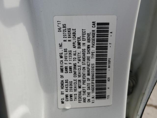 Photo 11 VIN: 1HGCR3F88HA030825 - HONDA ACCORD 