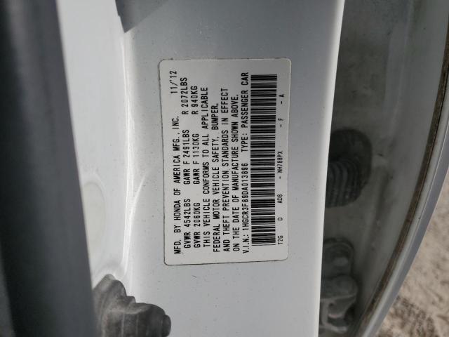 Photo 12 VIN: 1HGCR3F89DA013896 - HONDA ACCORD EXL 