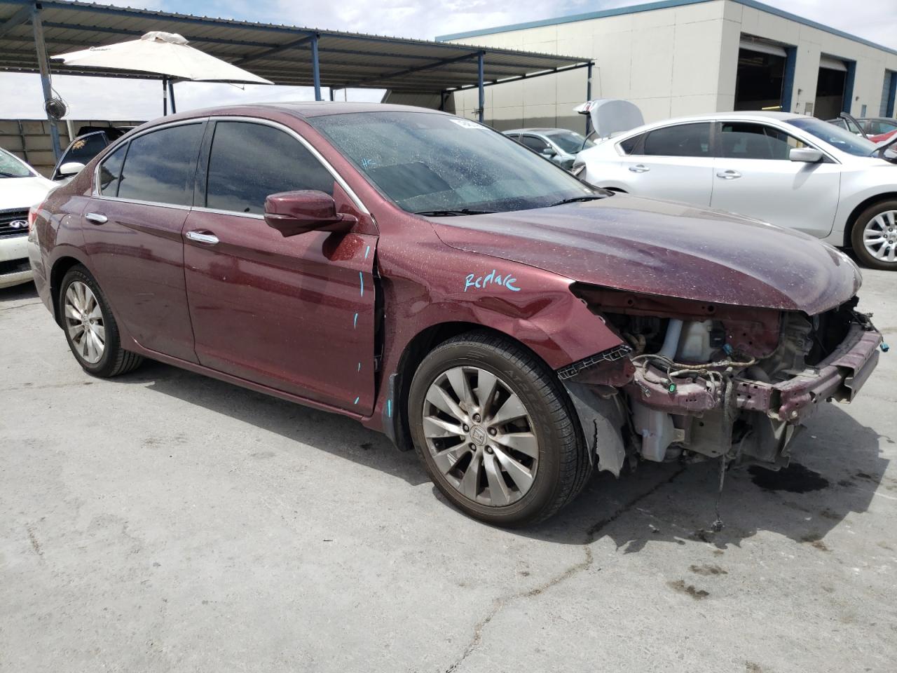 Photo 3 VIN: 1HGCR3F89DA019312 - HONDA ACCORD 