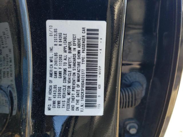 Photo 11 VIN: 1HGCR3F89DA020377 - HONDA ACCORD EXL 