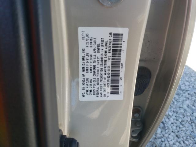 Photo 9 VIN: 1HGCR3F89DA041505 - HONDA ACCORD EXL 