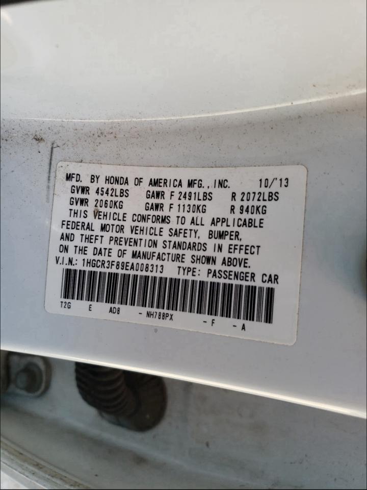 Photo 9 VIN: 1HGCR3F89EA008313 - HONDA ACCORD EXL 