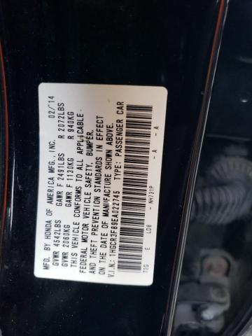 Photo 12 VIN: 1HGCR3F89EA022745 - HONDA ACCORD 