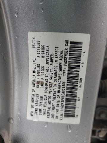 Photo 12 VIN: 1HGCR3F89EA035656 - HONDA ACCORD EXL 