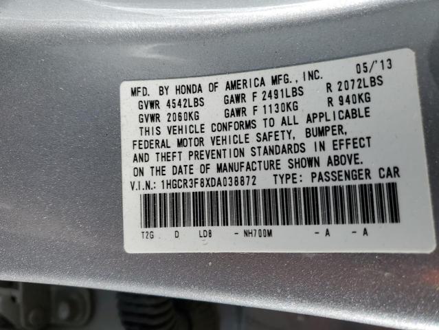 Photo 12 VIN: 1HGCR3F8XDA038872 - HONDA ACCORD EXL 