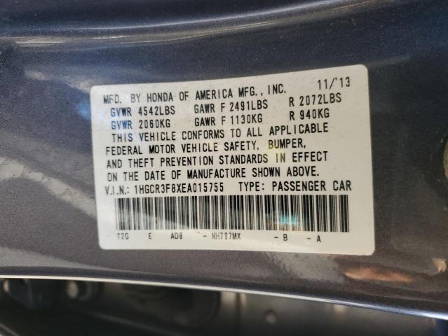 Photo 12 VIN: 1HGCR3F8XEA015755 - HONDA ACCORD 