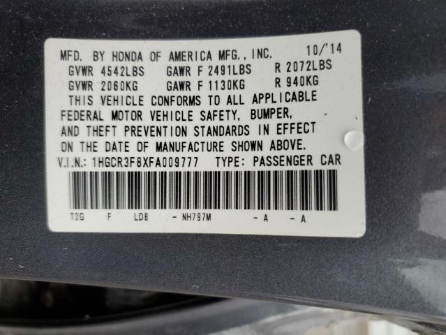 Photo 11 VIN: 1HGCR3F8XFA009777 - HONDA ACCORD 