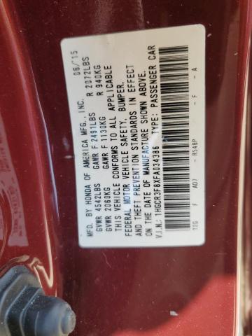 Photo 11 VIN: 1HGCR3F8XFA034386 - HONDA ACCORD EXL 