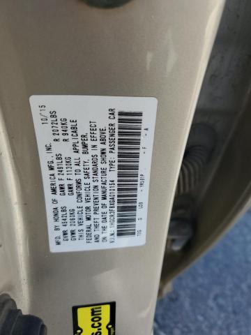 Photo 11 VIN: 1HGCR3F8XGA010154 - HONDA ACCORD EXL 