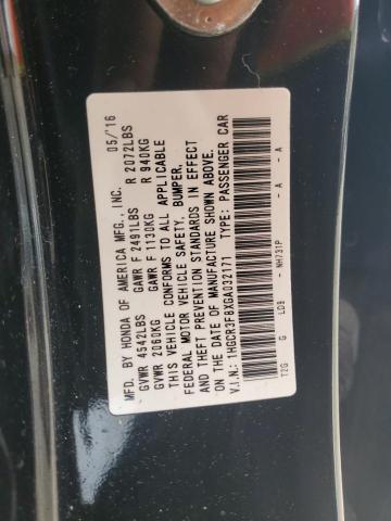 Photo 11 VIN: 1HGCR3F8XGA032171 - HONDA ACCORD EXL 