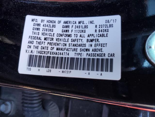 Photo 11 VIN: 1HGCR3F8XHA044774 - HONDA ACCORD 