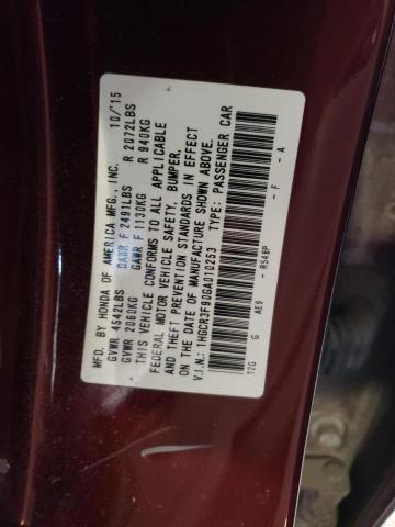 Photo 11 VIN: 1HGCR3F90GA010253 - HONDA ACCORD TOU 