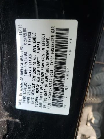 Photo 11 VIN: 1HGCR3F90GA010589 - HONDA ACCORD TOU 