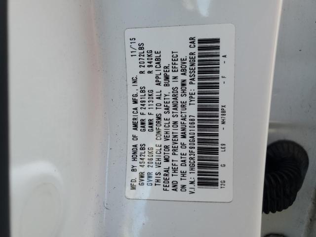 Photo 11 VIN: 1HGCR3F90GA010687 - HONDA ACCORD TOU 