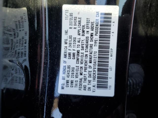 Photo 12 VIN: 1HGCR3F91EA012770 - HONDA ACCORD 