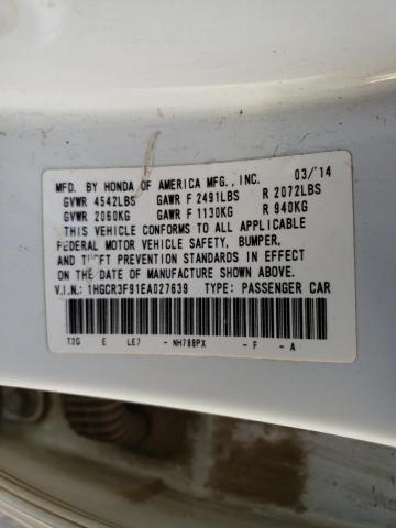 Photo 11 VIN: 1HGCR3F91EA027639 - HONDA ACCORD TOU 